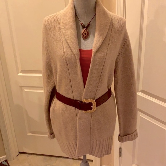 Sarah Spencer Shawl Collar Sweater Jacket - Picture 2 of 16